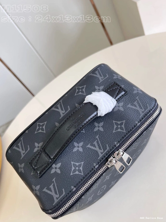 Aaa replica ru BAG-24*13*13CM VUITTON LOUIS TOILETRY 0816